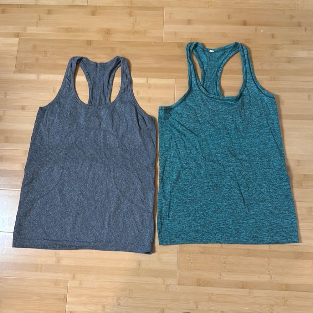 Two Swiftly Tech Racerback Tanks